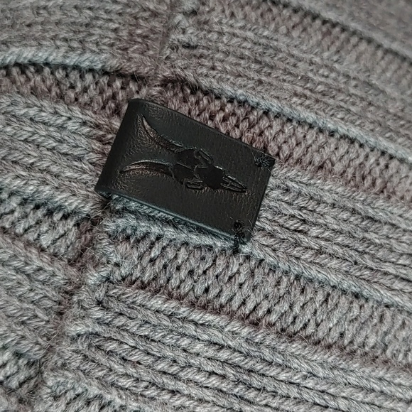 NWT AllSaints Skull Cap Wool Blend Unisex - Picture 5 of 12